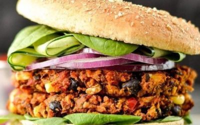 Cuban Black Bean Burgers