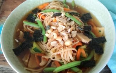 Thai-Inspired Vegetable Noodle Soup