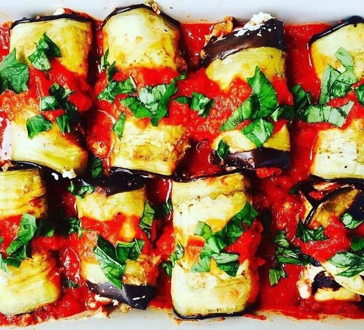 Vegan Eggplant Roll Ups Recipe