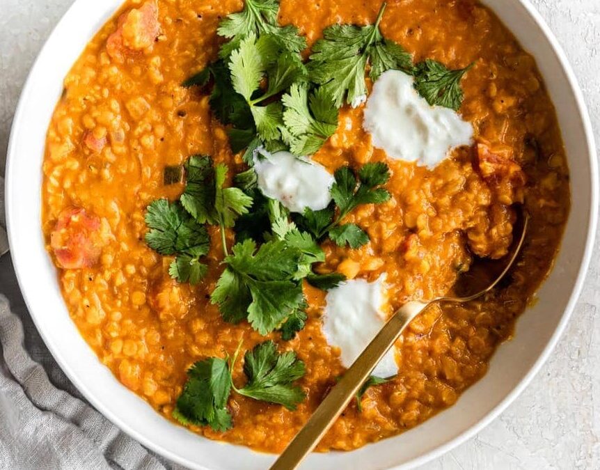 Spice Up Your Winter With some Red Lentil Curry